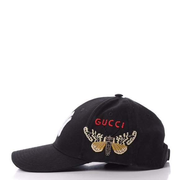 Authentic NWT Gucci Baseball Cap With Ny Yankees™ Patch In Black new with tags - Picture 3 of 9